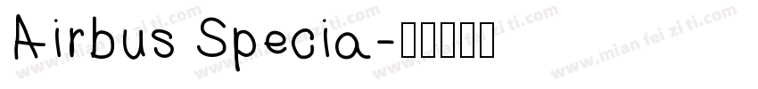 Airbus Specia字体转换
